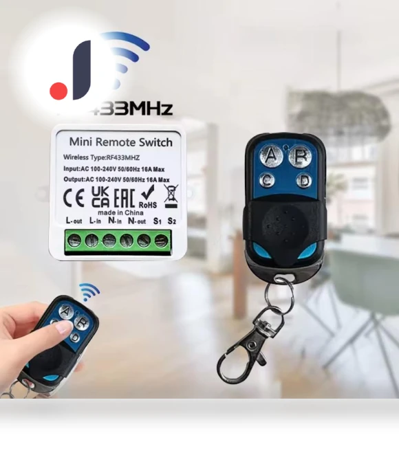 Wireless Remote Control Light Switch — Remote Triggers, SaiMili Light