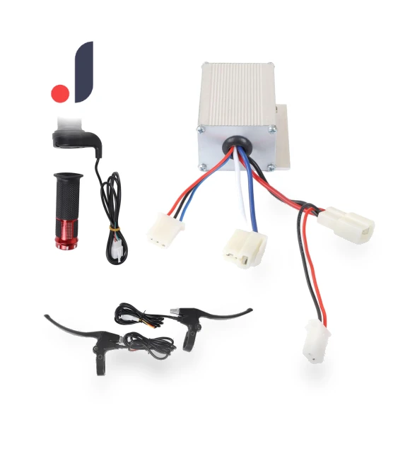 12V 250W Brushed Aluminum 3-Wire Controller Kit — Brake Controls, Beauty1