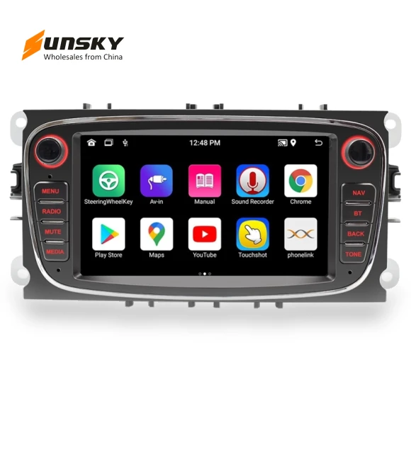 7 Inch HD Android Navigation Bluetooth RDS Radio — Stereo Receivers