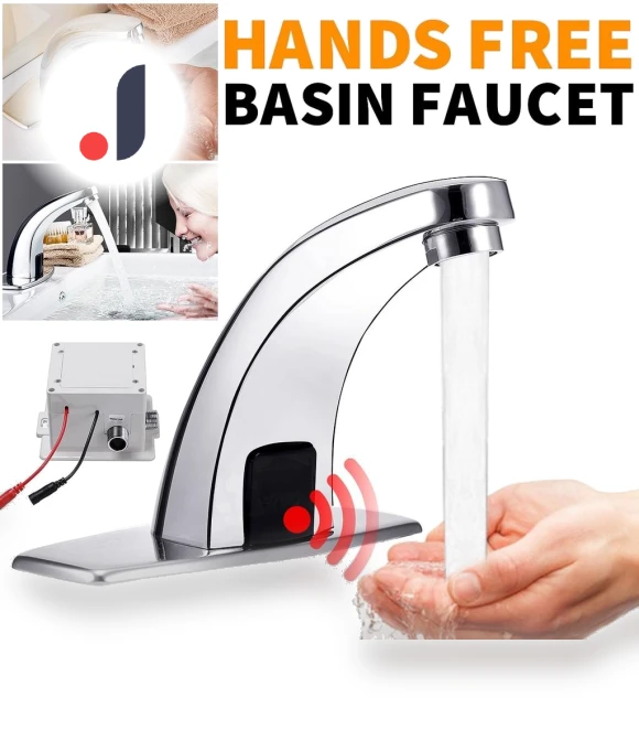 Automatic Infrared Sensor Mixer Tap — Hands-Free Faucets, Ideal World