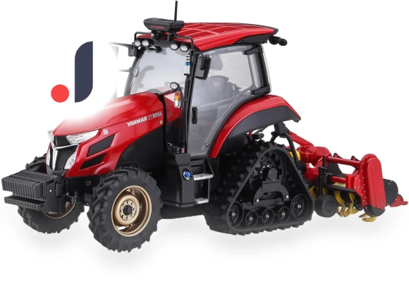 Construction Series Tractor Yanmar YT5113A Robot-Tractor Delta-Specification Plastic Model — Watercraft, Hasegawa