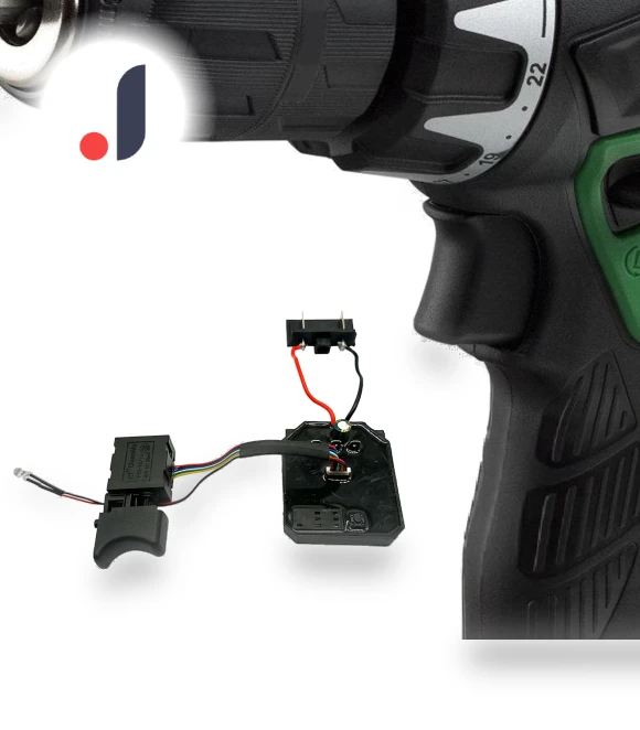 Controller Board for Electric Impact Wrench — Motor Controls, Three Body