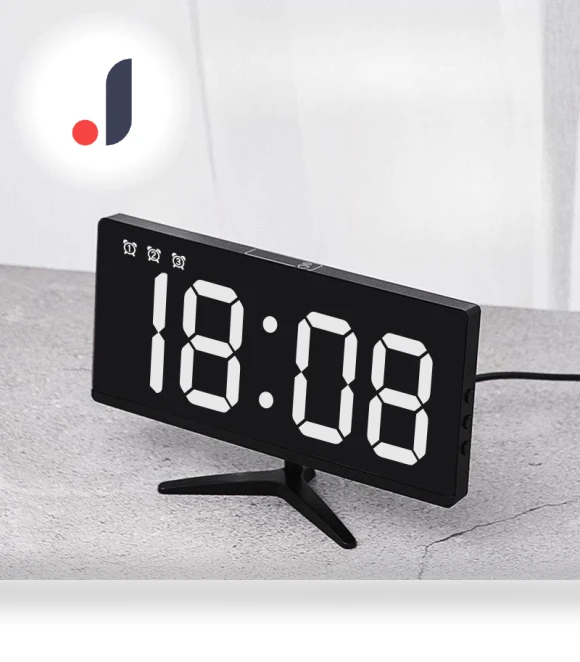 Creative LED Smart Digital Alarm Clock — Alarms & Clocks, Window glass film