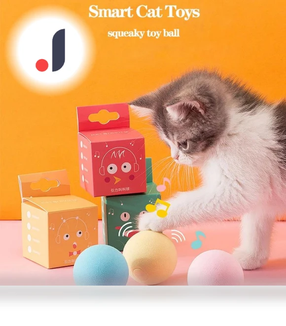 Interactive Ball Catnip Cat Training Toy — Cat Playthings, AIMEI Pet Tools