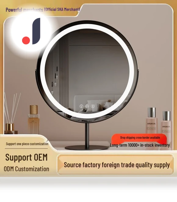 LED Vanity Makeup Mirror with Smart Sensor — Handheld, Deals Supermarket