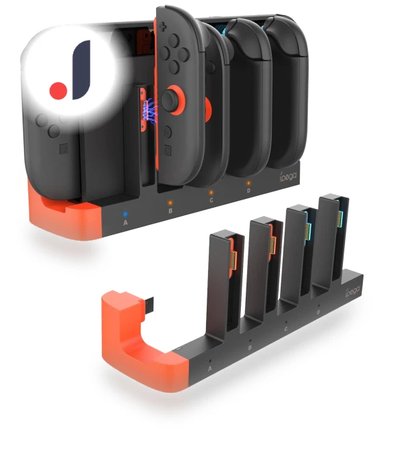 Magnetic Charging Dock for Switch 2 — Docking Stations, SAMURAI STYLE