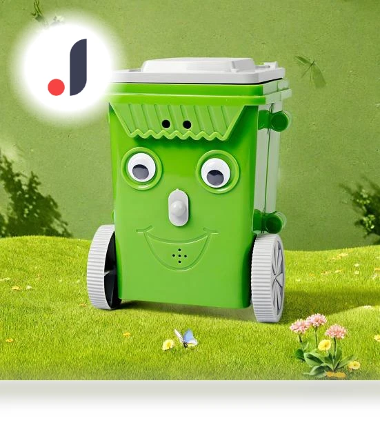 Mini Desktop Cleaner Robot — Miniatures, Outdeer