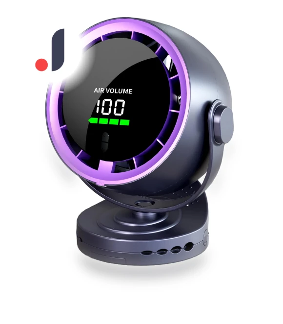 Mini Portable Smart Control Rechargeable Fan — Portable Cooling Solutions, Elenxs Kitchen