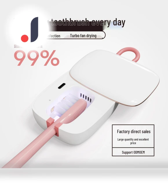 Portable UVC Toothbrush Sterilizer — Travel Toothbrush Holders, Deals Supermarket