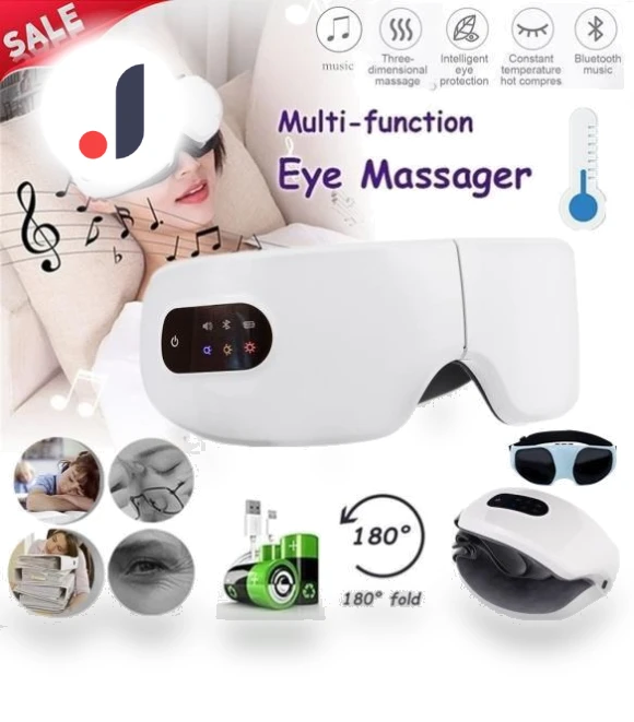 Portable Wireless Bluetooth Eye Massager — Rollers & Pens, Angel 05