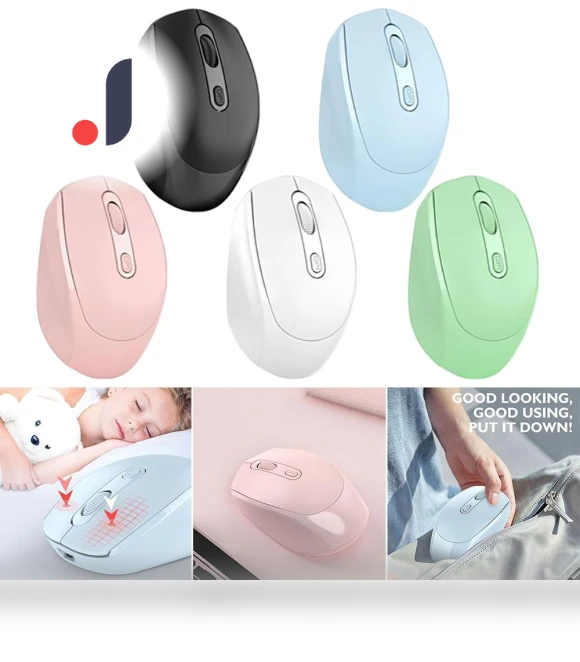 Rechargeable Wireless Mouse — Mouse Pads, Junfeng