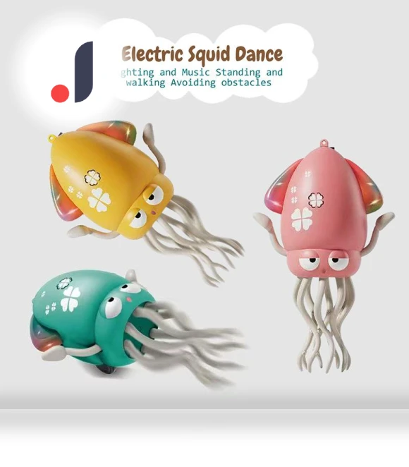 Self-dancing Octopus Robot — Interactive Learning Devices, Yiran bag
