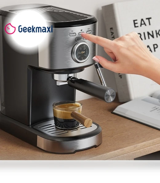 Semi Automatic Coffee Machine — Coffee & Espresso Combos, HIBREW