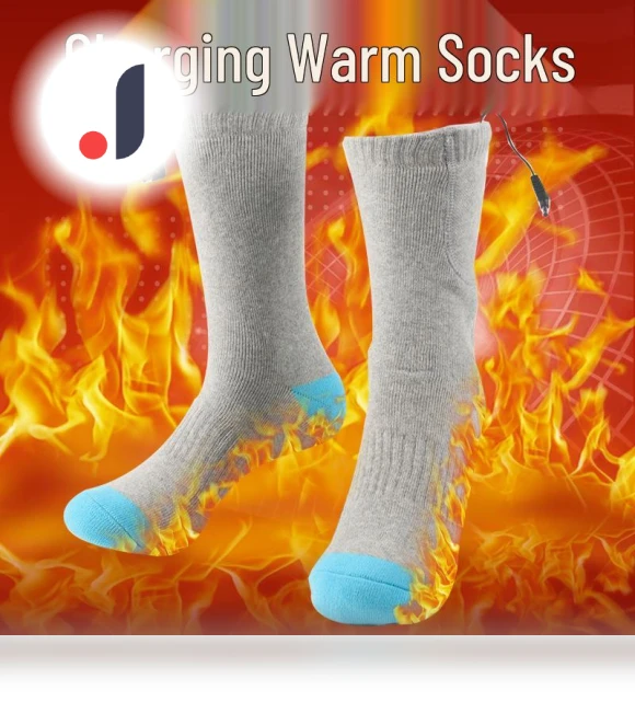 Smart Electric Heated Socks — Leg Warmers, Deals Supermarket