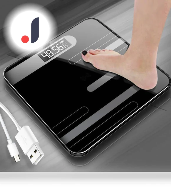 Smart Glass Bathroom Scale — Weight Management Tools, Kayusha