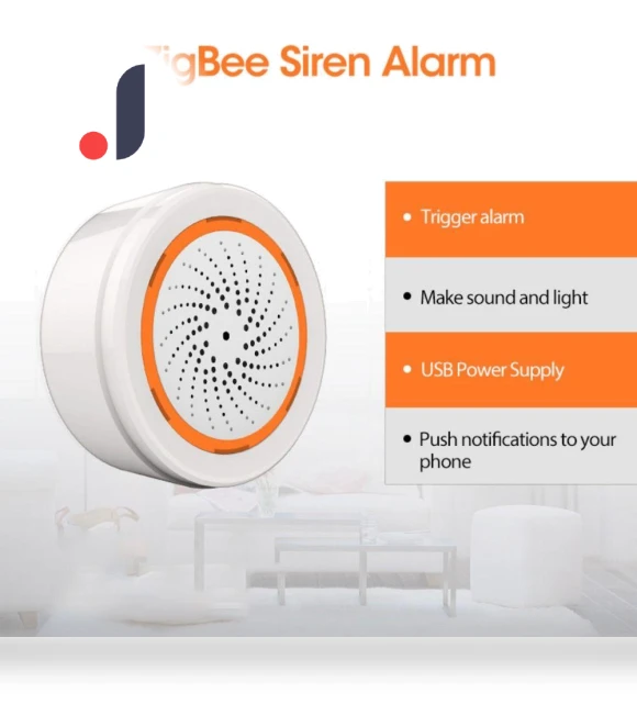 Smart Siren Alarm — Smart Home Security, ximatre