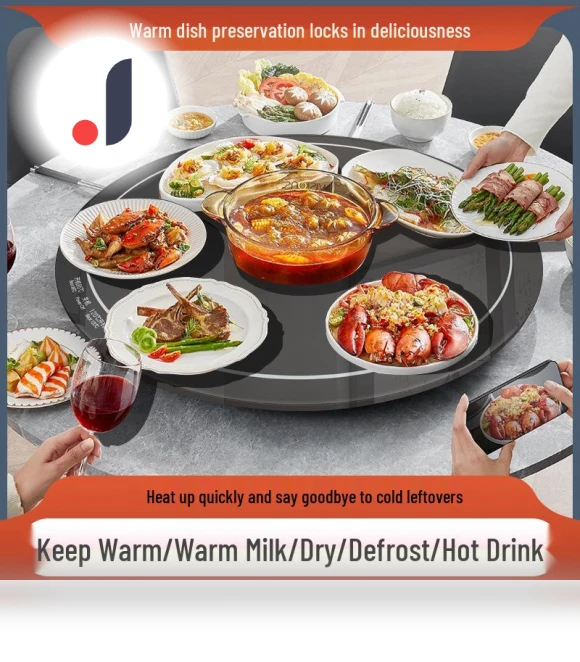 Smart Temperature-Controlled Dining Table and Food Warmer — Warming Drawers, Deals Supermarket