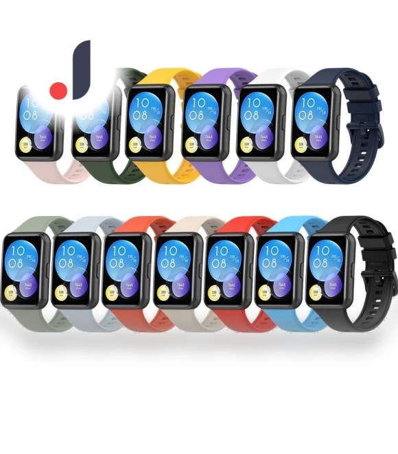 Soft Buckle Smart Watch Silicone Bracelet Replacement Strap — Smartwatch Straps, weijing