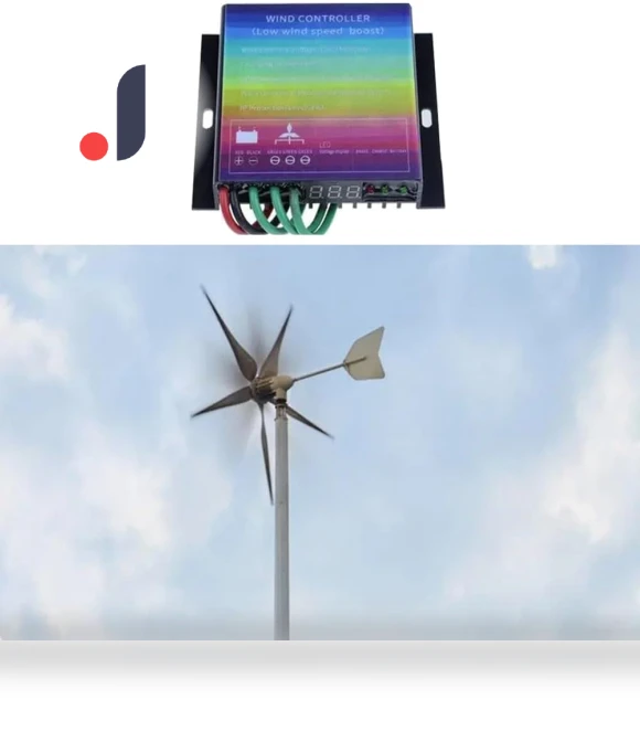 Waterproof MPPT Wind Turbine Charge Controller — Power Management