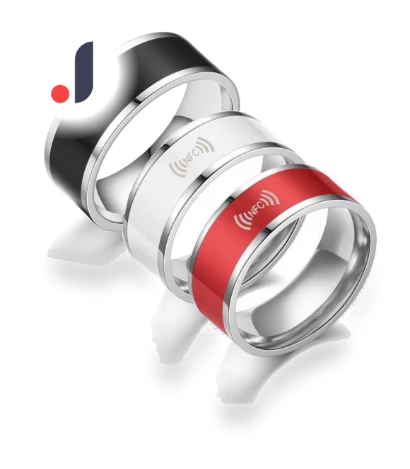 Waterproof Multifunctional Intelligent Wearable Connect NFC Finger Ring — Smart Rings, shienfei1