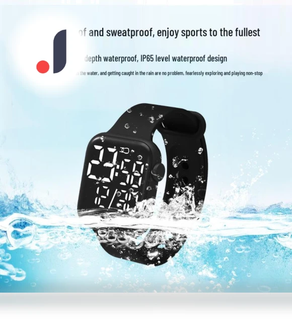 Waterproof Smart Watch with Touch Screen and Date Display — Smartwatches, Y2LED