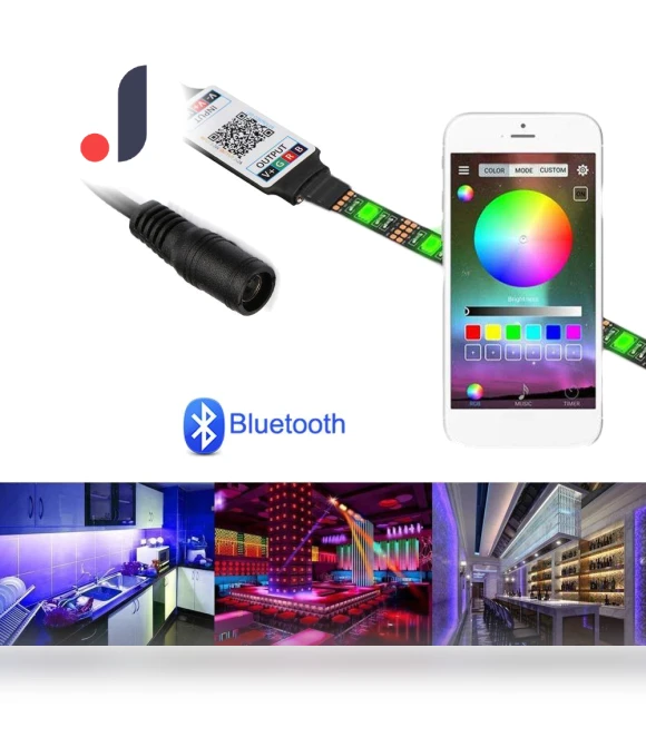 Wireless RGB Controller Bluetooth Adapter — LED Strips, baihua