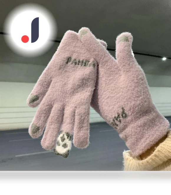 Women's Touchscreen Winter Gloves — Arm Warmers, Wotypea