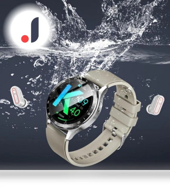 X10 NFC Smartwatch with TWS Earbuds — Wearable Accessories, Musk