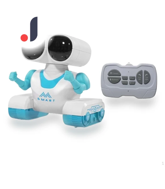 Electronic Robot Toy Dancing with LED Lights and Music — Infant & Early Childhood Playthings, Sports