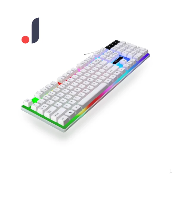 Elegant USB Keyboard with Mechanical Touch — Keyboards, Hobbies mall