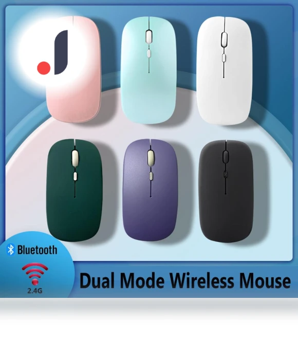 Ergonomic Wireless Bluetooth Mouse — Mouse Pads, SZlinweiyue