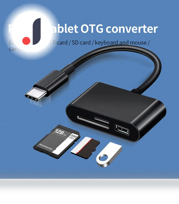 Flash Drive Disk Data Transfer Card Reader — USB, Zuouiqin