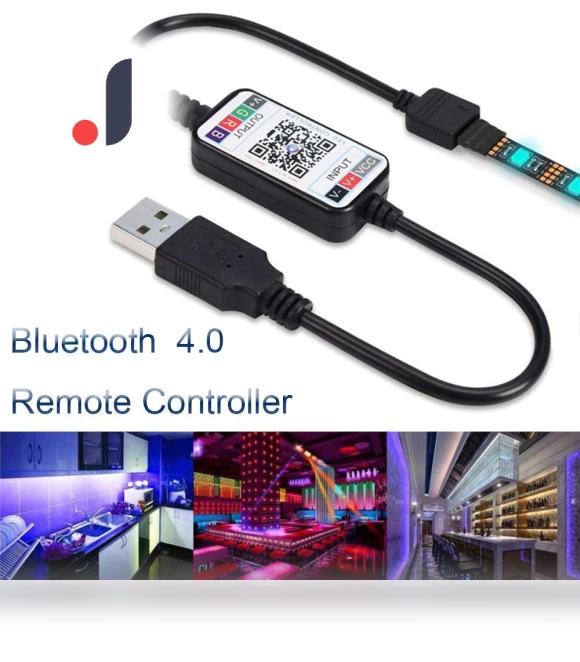 Flexible Mini Wireless Bluetooth LED Strip Controller — Selfie Lights, henangyang