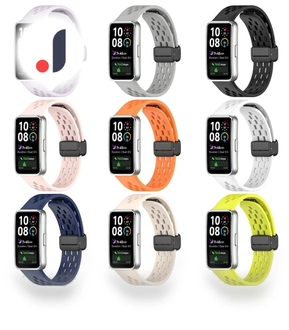 Magnetic Foldable Buckle Watch Strap Wristband — Fitness Bands, luziSH