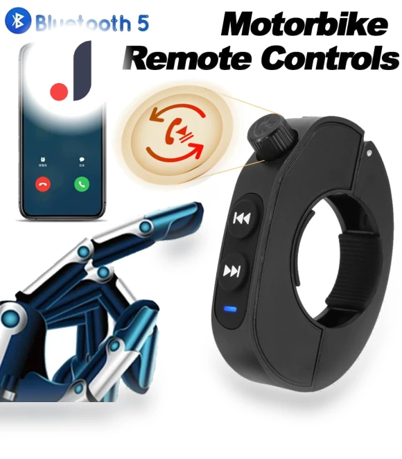 Motorcycle Bluetooth Remote Control — Handlebar Gear, NyPhoenix Auto