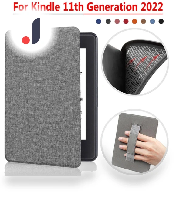 PU Leather Screen Protector Auto Wake/Sleep Folio Case With Handle Smart Cover — Protective Cases, EPwacagood