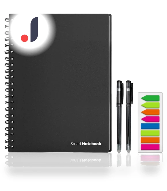 Reusable Smart Notebook — Multifunction Pens, Wipon