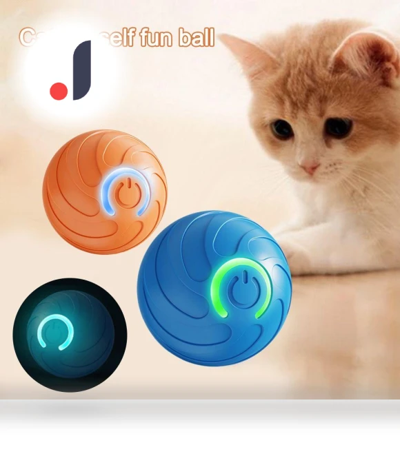 Self-Rolling Smart Ball Toy for Cats — Balls, yunran