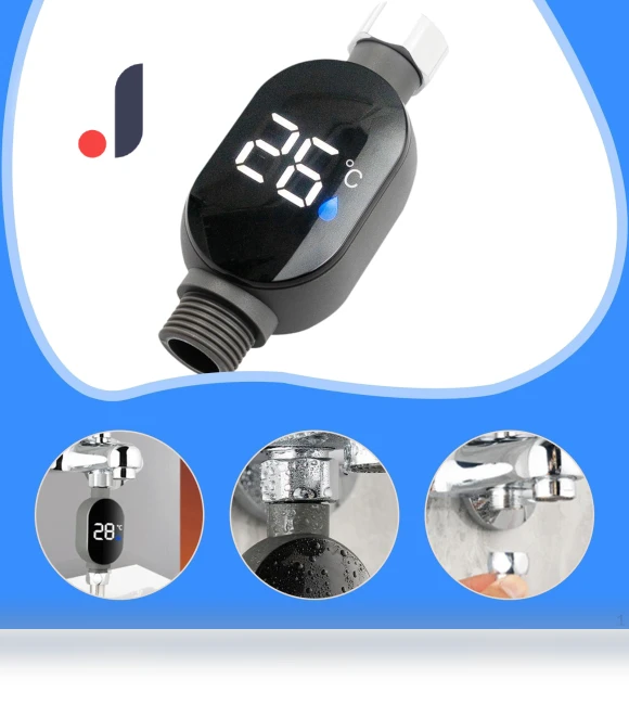 Shower Thermometer with Touch Screen — Home Climate Control, Deals2019ing