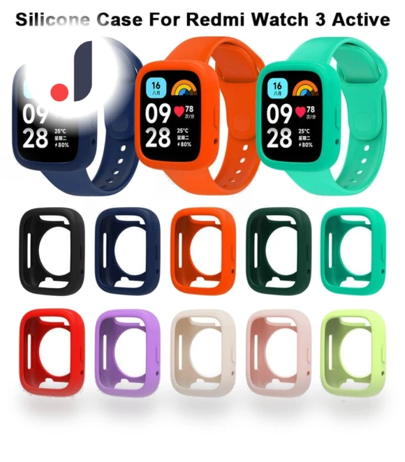 Silicone Case with Protective Frame and Screen Protector — Screen Protectors, Tngeshu