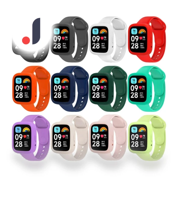 Silicone Case with Screen Protector — Smartwatch Protectors, xiaoyuMY