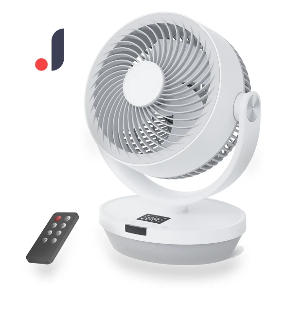 Small Circulator Fan with Energy-Saving Blades — Ceiling Fans, SAMURAI STYLE