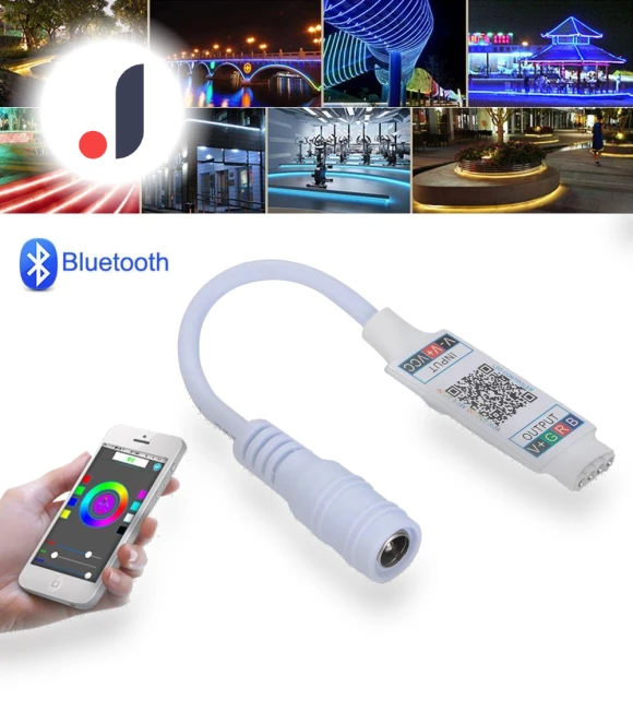 Smart Bluetooth Music Controller RGB Adapter for LED Strips — LED Strips, maochi