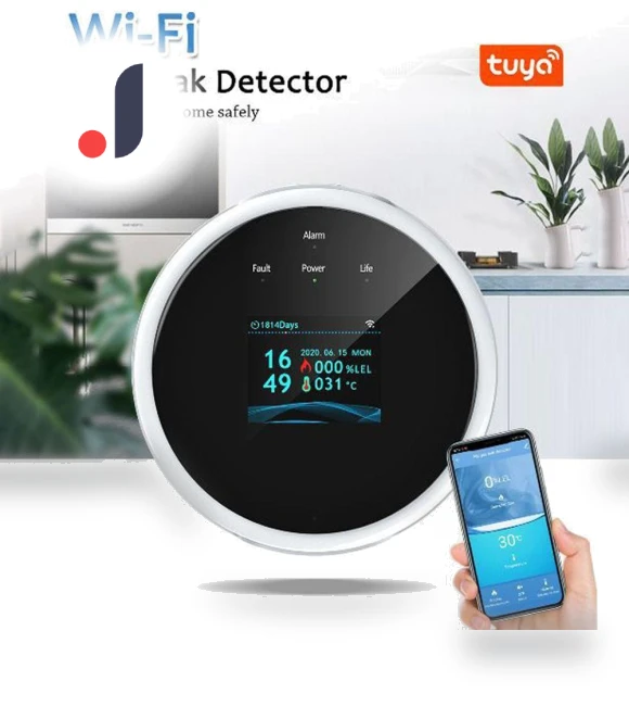 Smart Gas Leak Detector — Gas Safety Equipment, Mksjdfhfyz