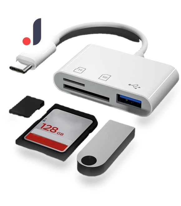 Smart Phone Data Transfer Memory Card Reader OTG Adapter — Memory Card Adapters, SERndbgzm