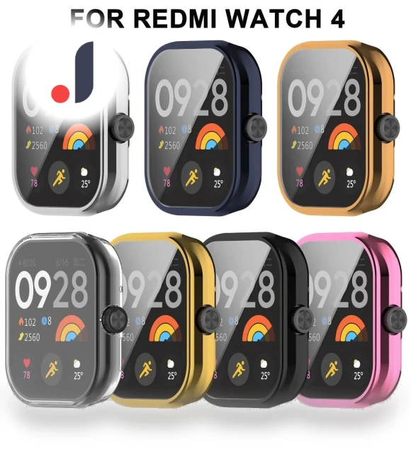 Smart TPU Case Full Cover Protective Shell with Screen Protector — Smartwatch Protectors, EPsonice