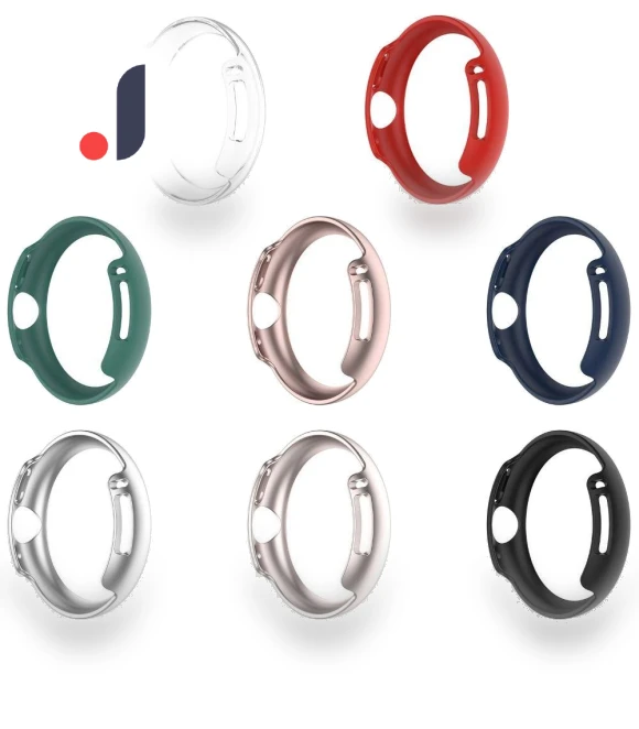 Smart Watch Accessories Frame Shell Case Protective PC Cover Screen Protector — Smartwatch Protectors, CQxingyue