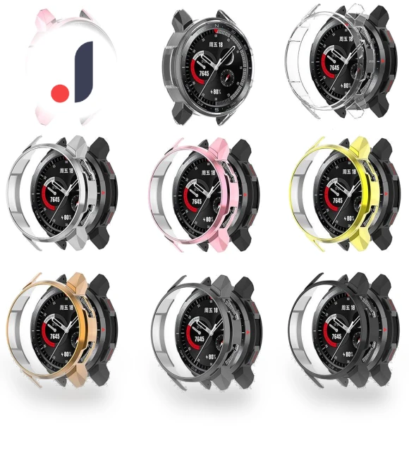 Smart Watch Frame Bumper Plating PC Protective Protector Case Cover — Bumpers, Tengbaba