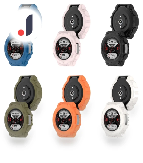 Smart Watch Frame Edge Bumper TPU Cover Protective Screen Protector Case — Screen Protectors, CDzhuchuan