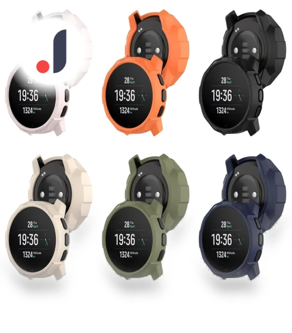 Smart Watch Screen Protector Bumper Bezel Frame Edge Shell Protective Case Cover — Screen Protectors, angxwy54